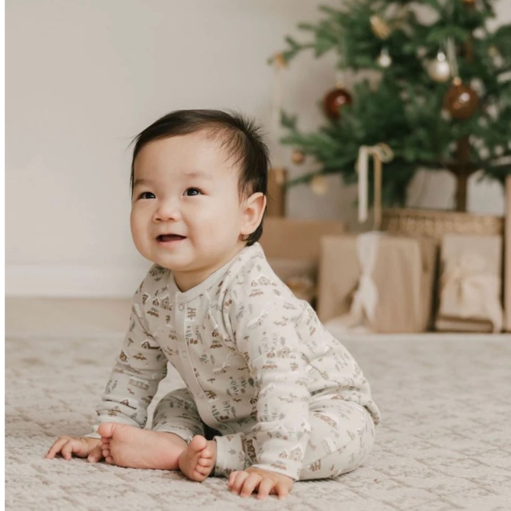 Rylee & Cru Long Sleeve Onesie 3-6 months